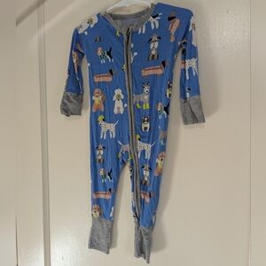 Little Sleepies Dog Zippy Size 3-6 Months